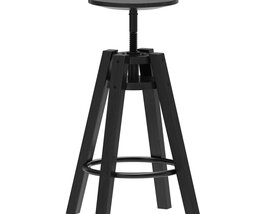 Ikea DALFRED bar stool 3D模型