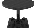 Ikea DALFRED bar stool 3D模型