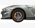 Nissan GT-R 2024 Modelo 3D vista frontal