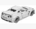 Nissan GT-R 2024 3D-Modell