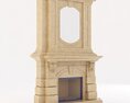 Marble Fireplace 2 3D 모델 