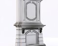 Marble Fireplace 2 3D 모델 