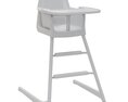 Ikea LANGUR Baby High chair Modelo 3d