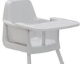 Ikea LANGUR Baby High chair 3D模型