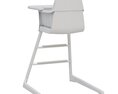 Ikea LANGUR Baby High chair Modello 3D