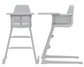 Ikea LANGUR Baby High chair 3D 모델 