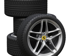 Ferrari wheels 3D model