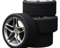 Ferrari wheels 3D-Modell