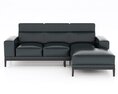 Natuzzi Borghese Sofa 3d model