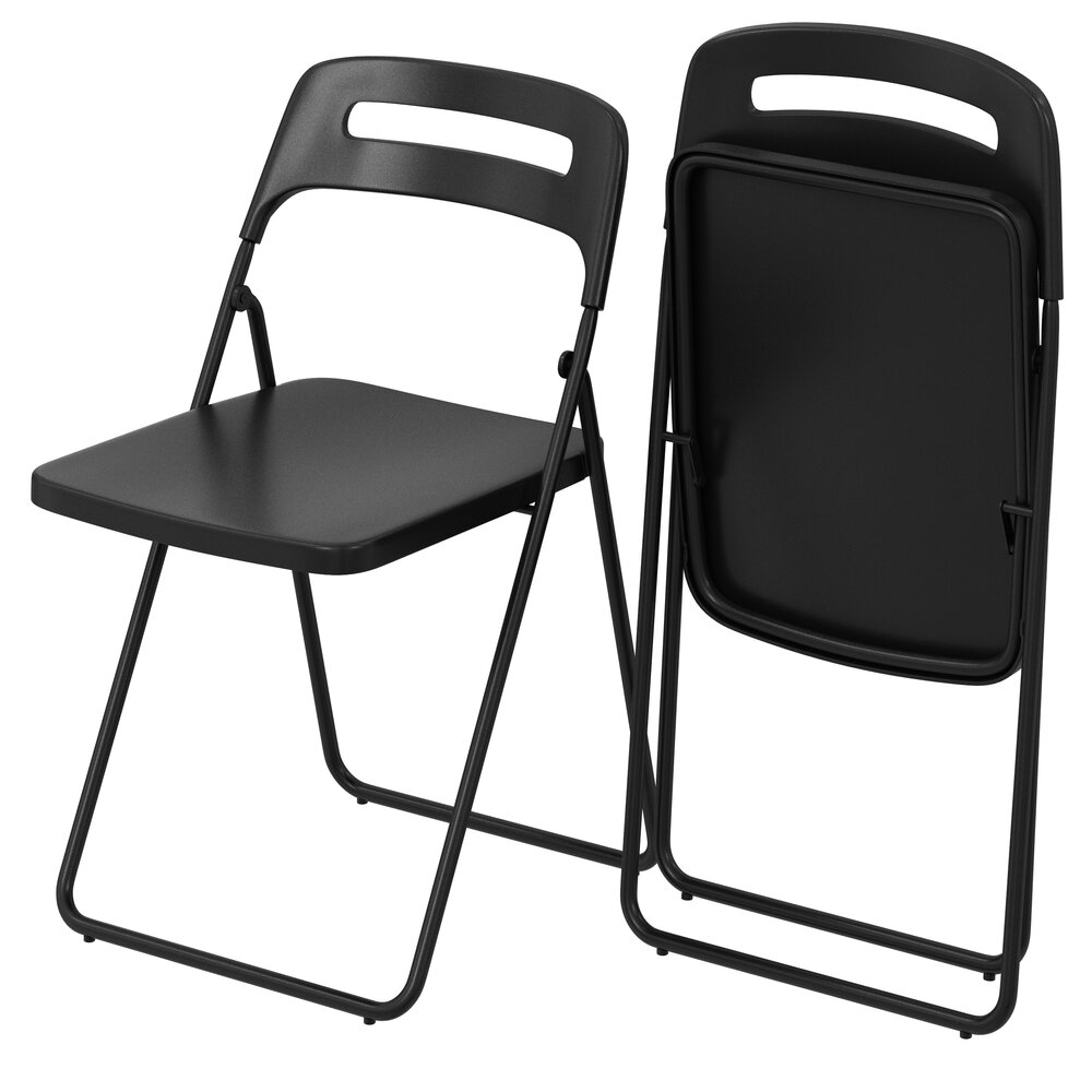 Ikea NISSE Folding chair Modello 3D
