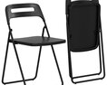 Ikea NISSE Folding chair 3D模型