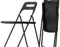 Ikea NISSE Folding chair 3D модель