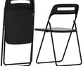 Ikea NISSE Folding chair 3D 모델 