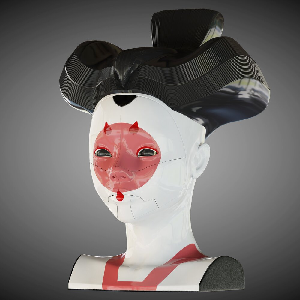 Ghost In The Shell Geisha 3D модель
