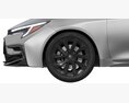 Toyota Corolla Sedan hybrid 2023 3D模型 正面图
