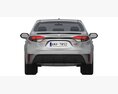 Toyota Corolla Sedan hybrid 2023 3Dモデル dashboard