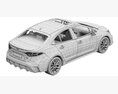 Toyota Corolla Sedan hybrid 2023 3Dモデル seats