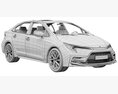 Toyota Corolla Sedan hybrid 2023 3Dモデル