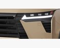 Lexus GX Overtrail 2024 3D模型 侧视图
