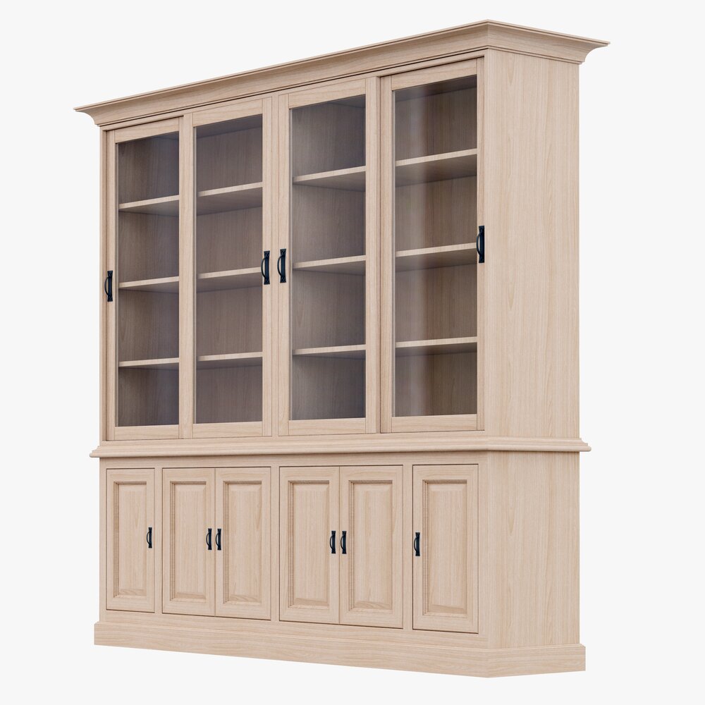 Grange Bookcase 3D-Modell