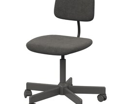 Ikea BLECKBERGET Swivel chair 3D 모델 