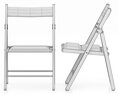 Ikea TERJE Folding chair 3Dモデル