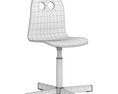 Ikea VALFRED Child desk chair 3D 모델 