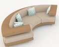 Il Loft Rodi Semicircolare Sofa 3D模型