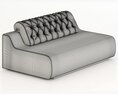 Interia Salieri Sofa 3Dモデル