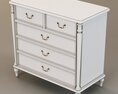 Laura Ashley Chest Of Drawers 3d model