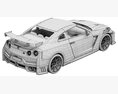 Nissan GT-R Nismo 2024 3D-Modell