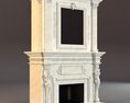 Marble Fireplace 3d model