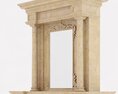 Marble Fireplace 3 3D-Modell