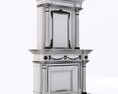 Marble Fireplace 3 3Dモデル