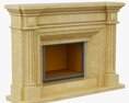 Marble Fireplace 13 3D模型