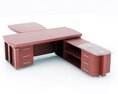 Merx Zeus Desk 3d model