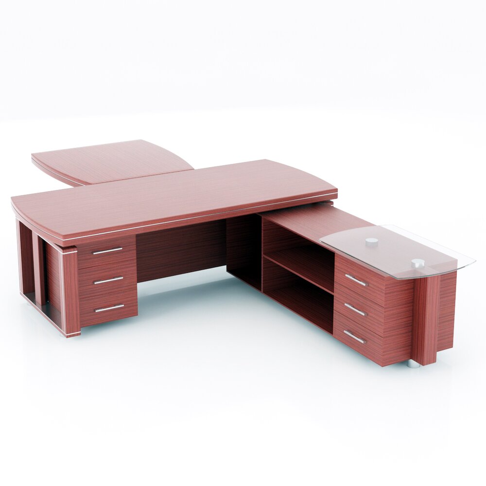 Merx Zeus Desk 3D 모델 