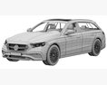 Mercedes-Benz E-Class Estate 3D 모델 