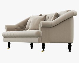 Ralph Lauren Higgins Sofa 3D 모델 