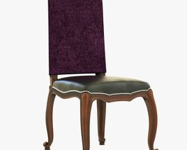 Ralph Lauren Noble Estate Dining Side Chair 3D 모델 