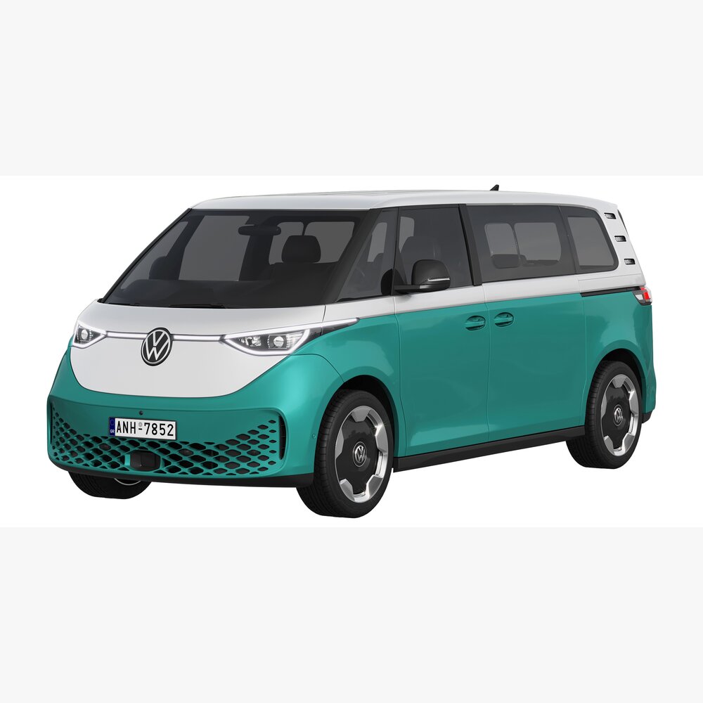Volkswagen ID Buzz LWB 2023 3D模型