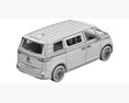 Volkswagen ID Buzz LWB 2023 3D 모델 