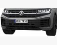 Volkswagen Touareg R eHybrid 2024 3Dモデル clay render