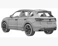 Volkswagen Touareg R eHybrid 2024 3D模型