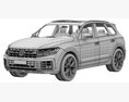 Volkswagen Touareg R eHybrid 2024 3D 모델 