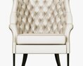Restoration Hardware 19th English Wing Chair Modelo 3d