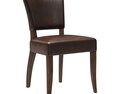 Restoration Hardware Adele Leather Side Chair 3d model