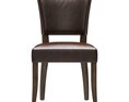 Restoration Hardware Adele Leather Side Chair Modèle 3d