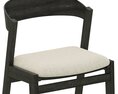 Restoration Hardware Anders Fabric Chair 3D-Modell