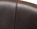 Restoration Hardware Arden Leather Swivel Chair 3d model